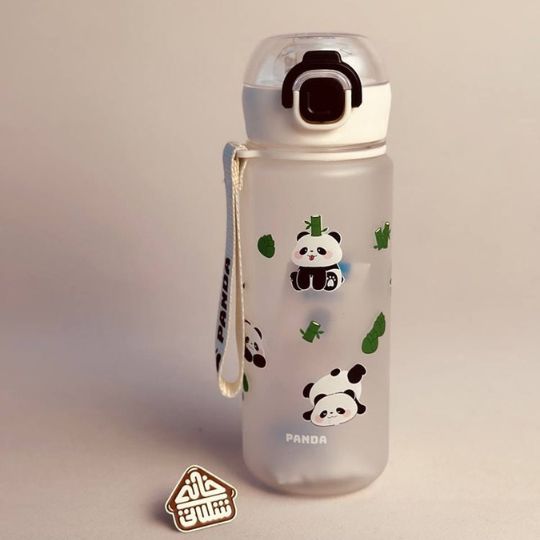 Cartoon Panda Water Bottle