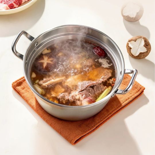 Stainless Steel Steam Pot