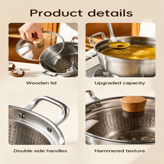 Stainless Steel Steam Pot
