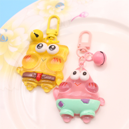 SpongeBob & Patrick Keychains