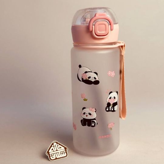 Cartoon Panda Water Bottle