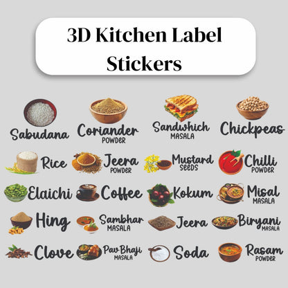 Premium 3D Stickers -