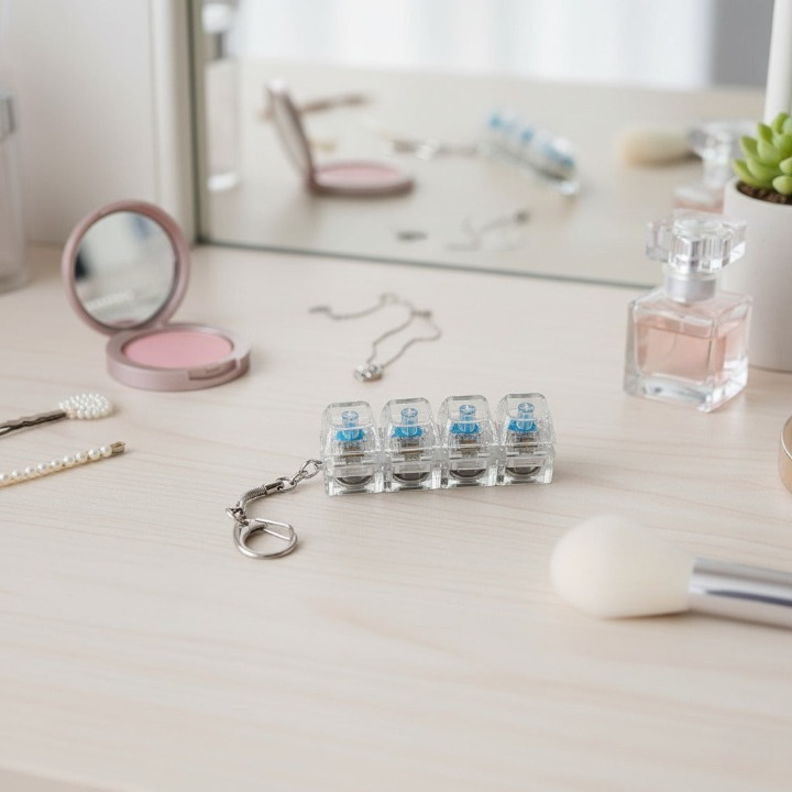Fidget Light Keychain