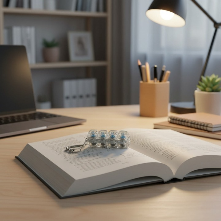 Fidget Light Keychain