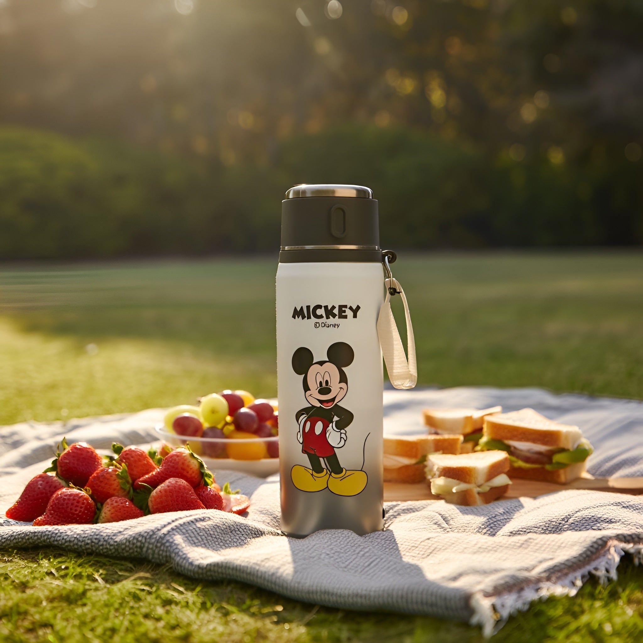 Cute Mickey Thermos Cup