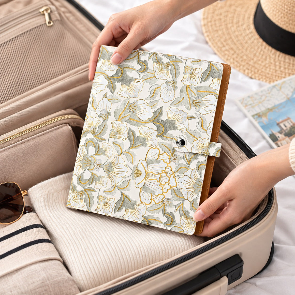 Floral Document Organizer