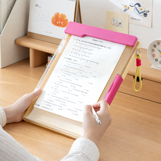 Portable writing use with A4 file case