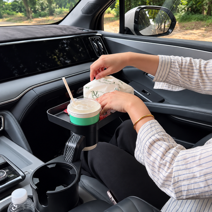 Adjustable Car snack Tray food break