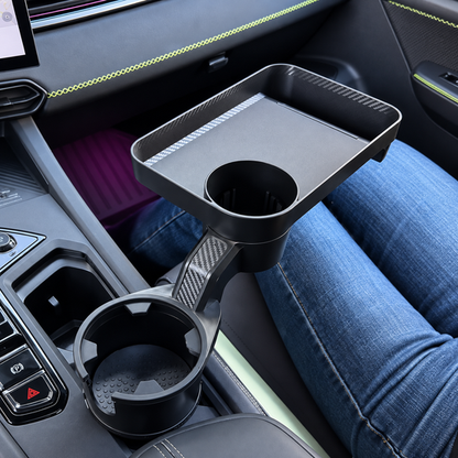 Adjustable Car snack Tray installed tray