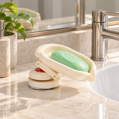 Compact soap holder position