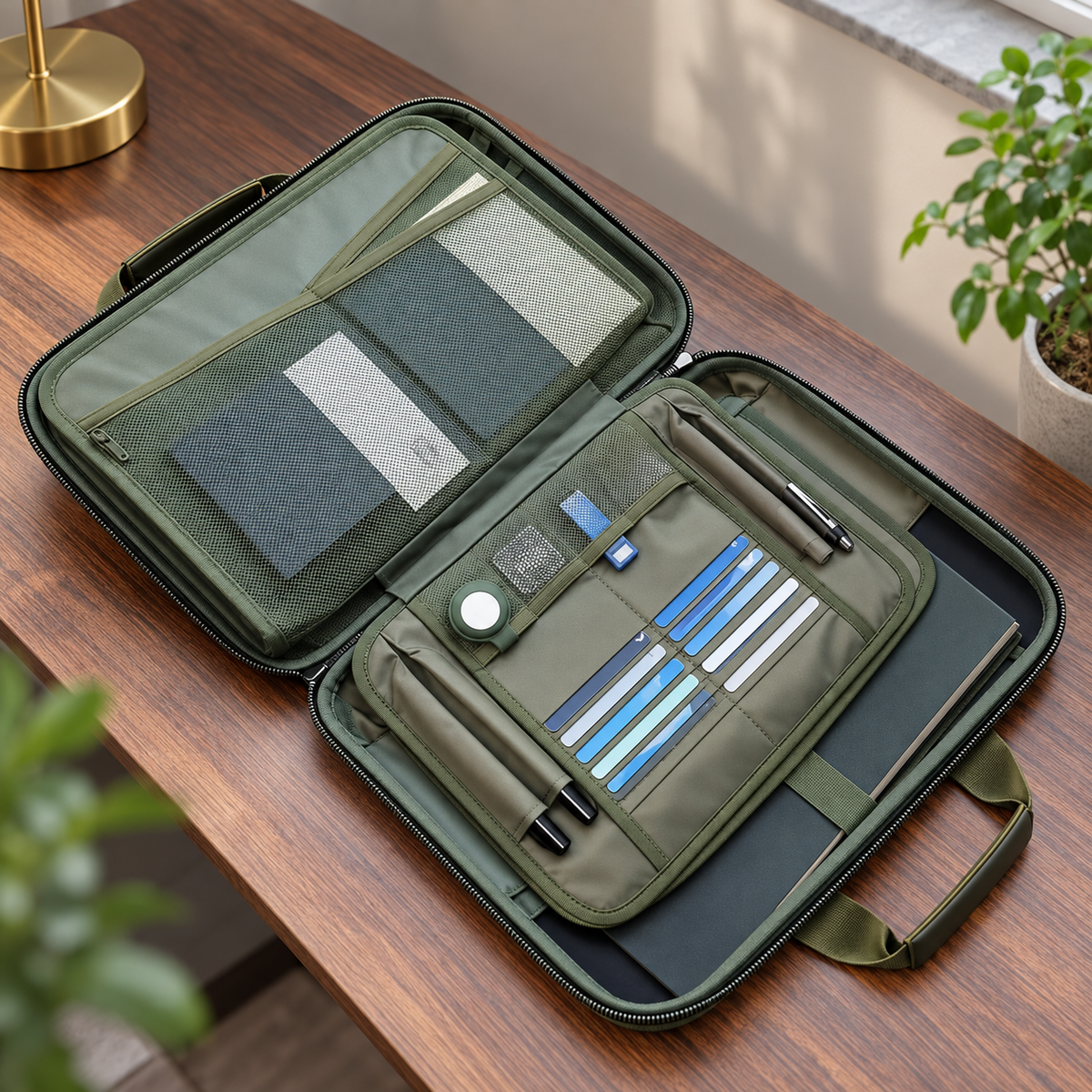 All-in-One Document Case, green - image3