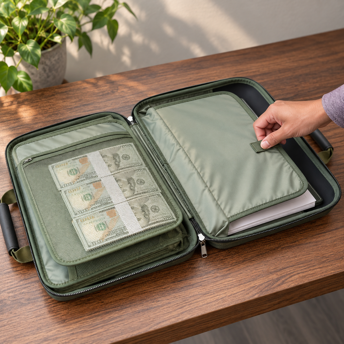 All-in-One Document Case, green - image5