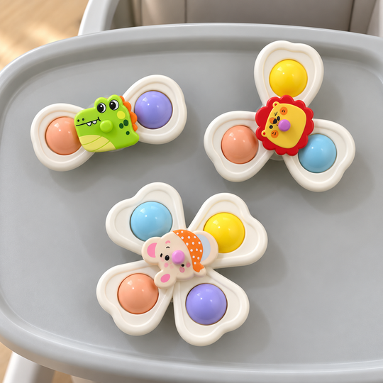 Animal Suction Spinner Toy — 03-tray