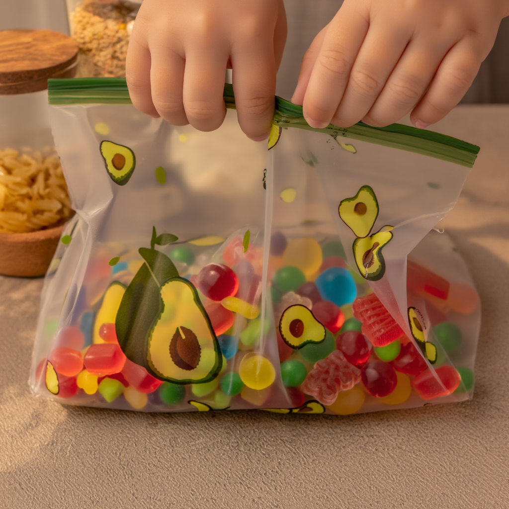 Fancy zipper bag