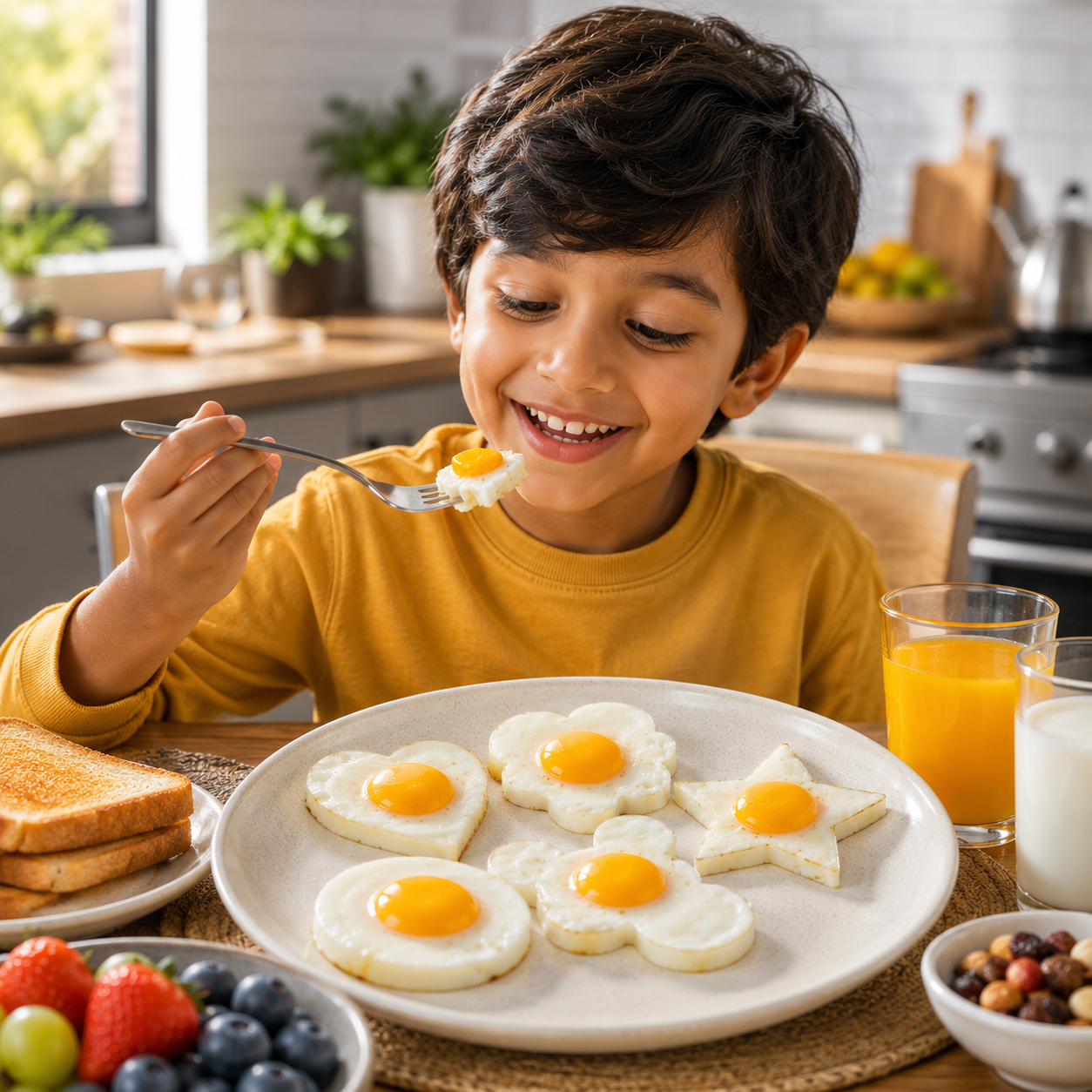 Stainless Steel Egg Mold (Pack of 5)