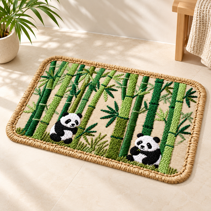 Bamboo Panda Absorbent Mat hero