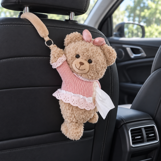 BearHug Car Tissue Holder interior styling
