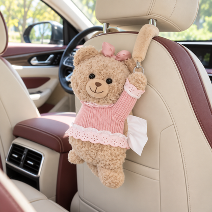 BearHug Car Tissue Holder lifestyle view
