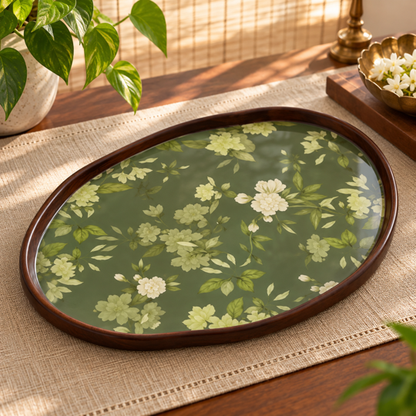 Botanical Harmony Serving Tray hero view