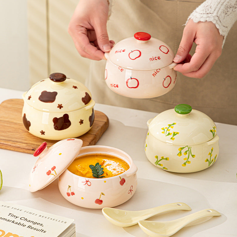 Kawaii Style Soup Bowl