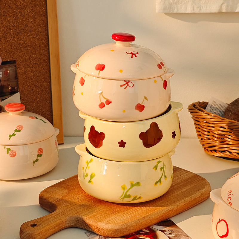 Kawaii Style Soup Bowl