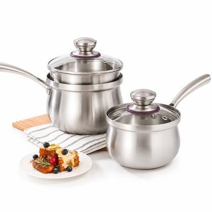 2 in 1 Stainless Steel Steamer