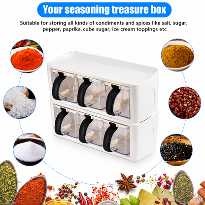 Premium Wall-Mounted Spice Organizer