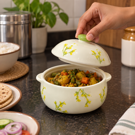 Ceramic Food Storage & Serving Bowl — food-storage use