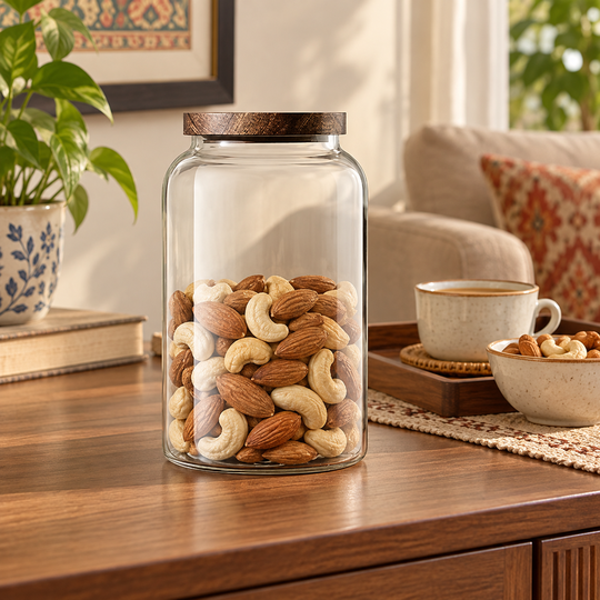 Clear Glass Pantry Storage Jar listing image 3