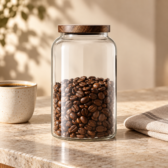 Clear Glass Pantry Storage Jar listing image 6