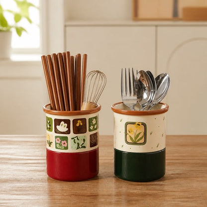 Counter Cutlery Holder hero showing exactly two holders
