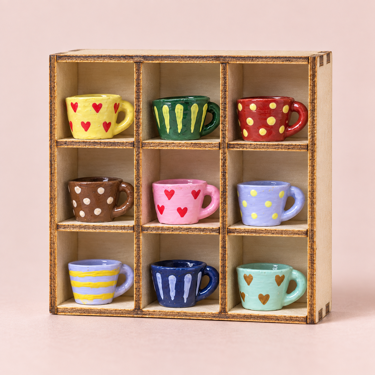 Cozy Miniature Cup Shelf