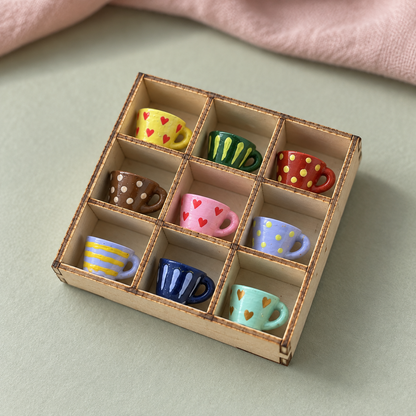 Cozy Miniature Cup Shelf — construction