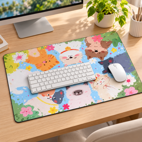 Cozy Multipurpose Mat - Desk and mouse use