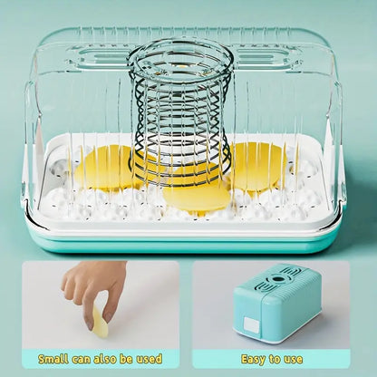 Hands-Free Soap Dish with Lid