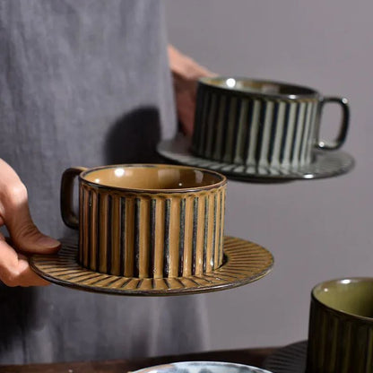 Vintage Ceramic Cup and Saucer