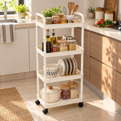 EasyGlide Storage Trolley in a modern kitchen