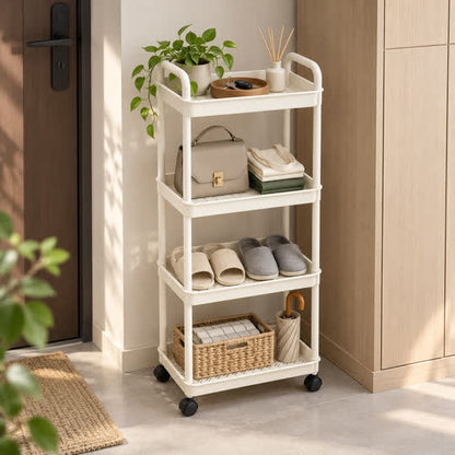 EasyGlide Storage Trolley in an entryway