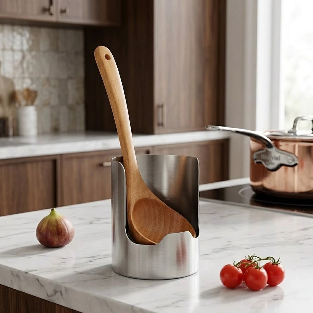 Stainless Steel Kitchen Utensil Holder