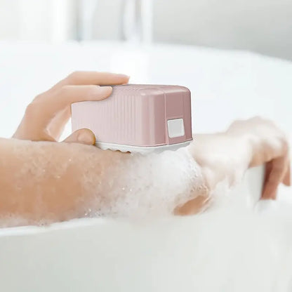Hands-Free Soap Dish with Lid