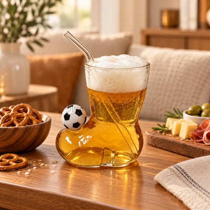 Boot-Shaped Drink Glass — view 1