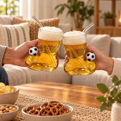 Boot-Shaped Drink Glass — view 4