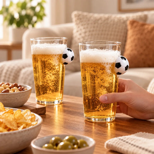 Football Drink Glass — view 1