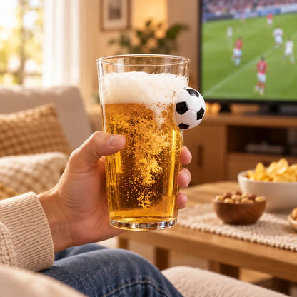 Football Drink Glass — view 3