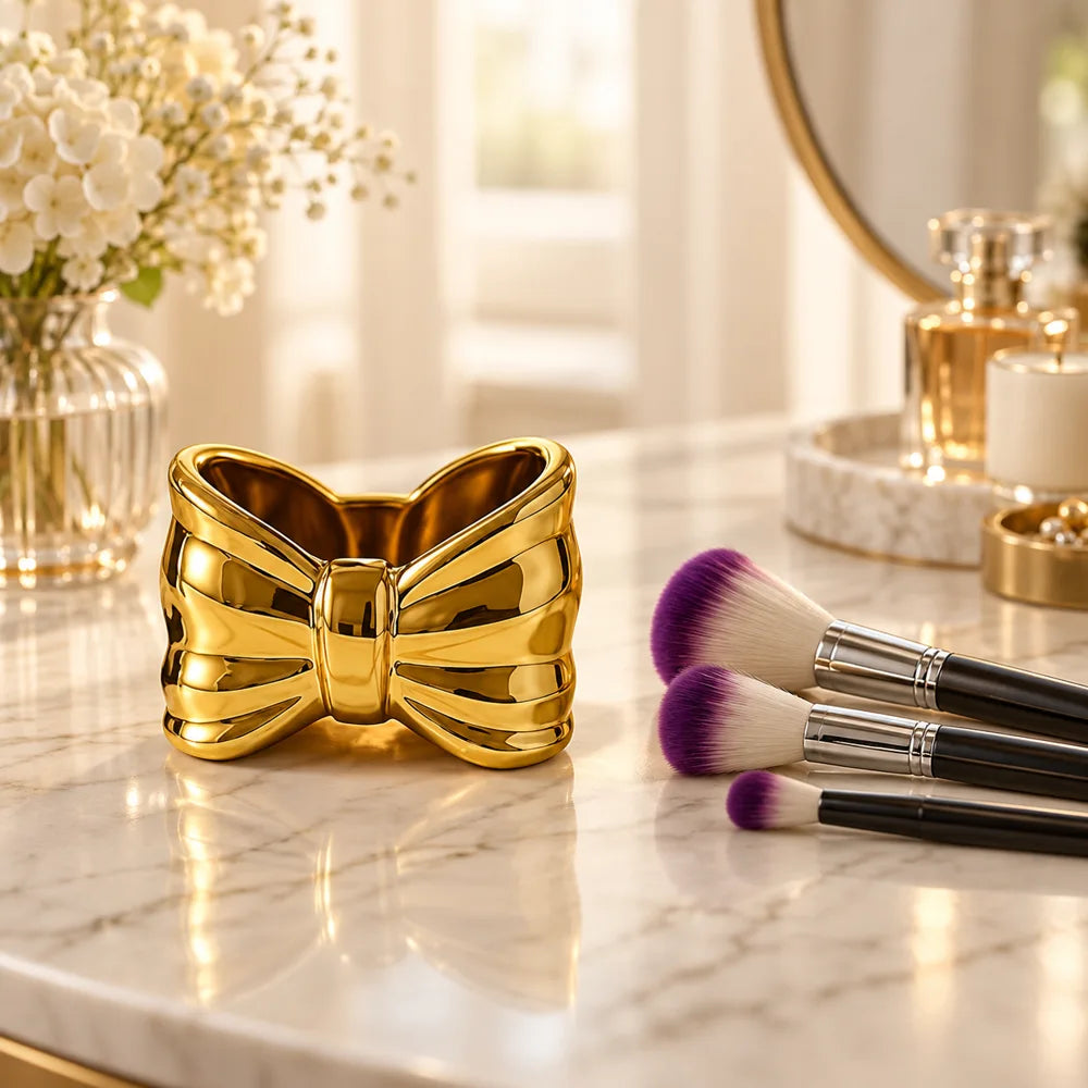 Bow Makeup Brush Holder — view 5