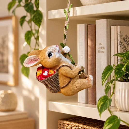 Climbing Rabbit Ornament — view 1