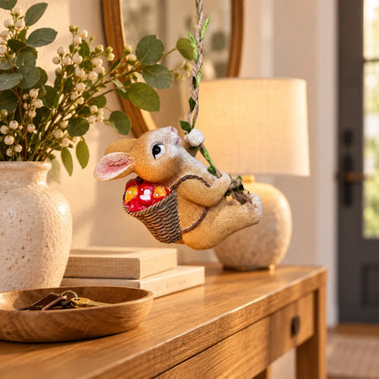 Climbing Rabbit Ornament — view 4