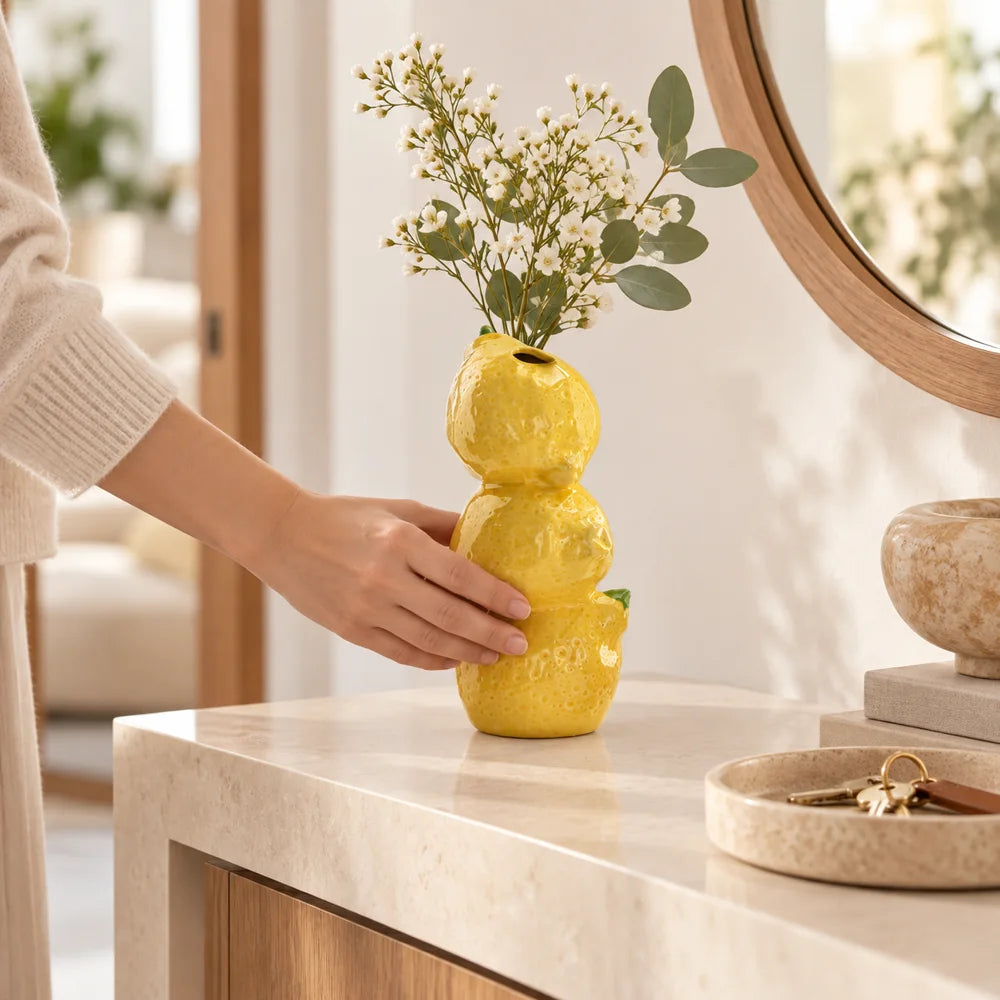 Creative Fruit Stack Vase — view 3