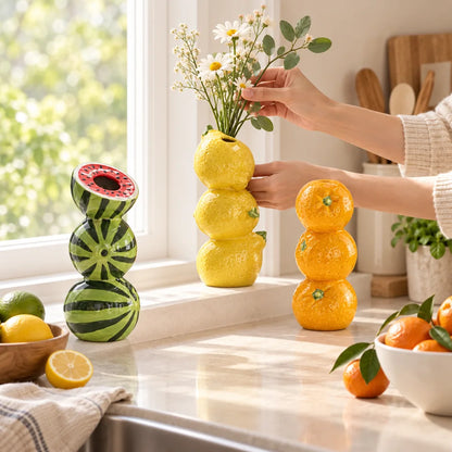 Creative Fruit Stack Vase — view 4