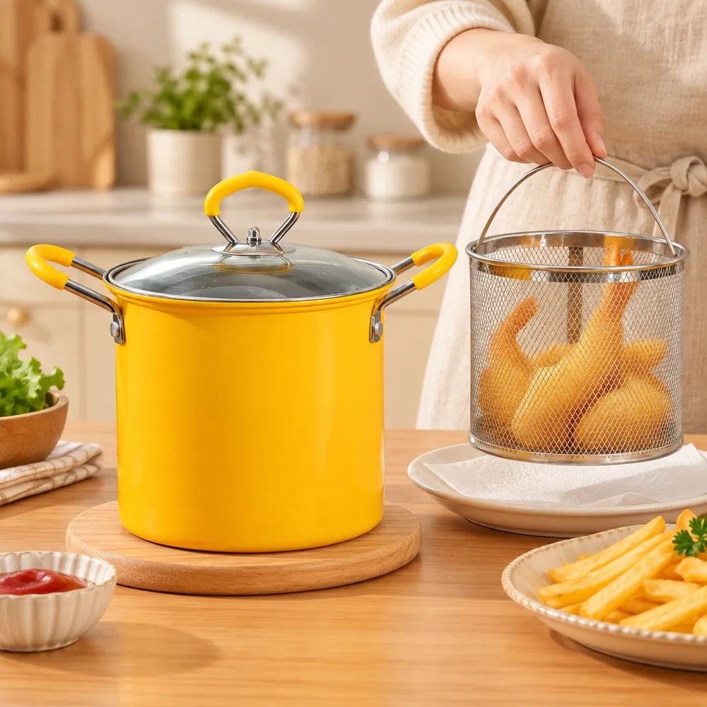 Premium Deep Fryer Pot — view 1